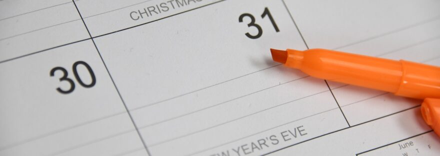 Year End New Calendar Done Over  - eliza28diamonds / Pixabay